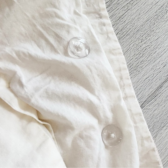 SOUTHERN LIVING Pink White Matelassé Replacement Pillow Sham King Size 20” X 36” - Picture 7 of 9